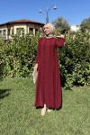 Cemre Elbise  Bordo