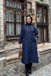 Ceyda Kapitone Kap Lacivert