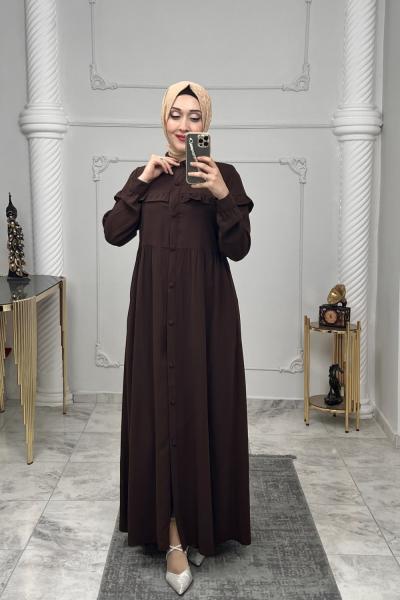 Çiğdem Elbise  Acı Kahve