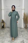 Çilek Crop Takım Elbise  Mint Yeşili