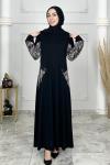 Esila Elbise  Siyah Taş