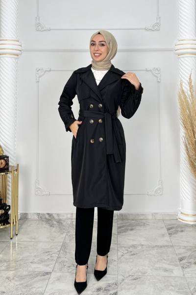 Eşin Trenç Kap Siyah