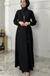 Gamze Elbise  Siyah