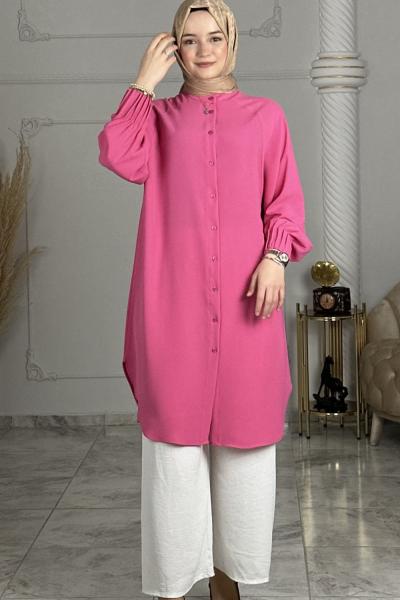 Güİn Linda Gömlek  Pembe