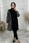 Hazal Tunik  Siyah Beyaz