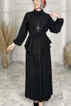 Hümeyra Etekli Takım  Siyah
