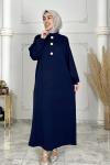Kübra Elbise  Lacivert