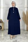 Kübra Elbise  Lacivert