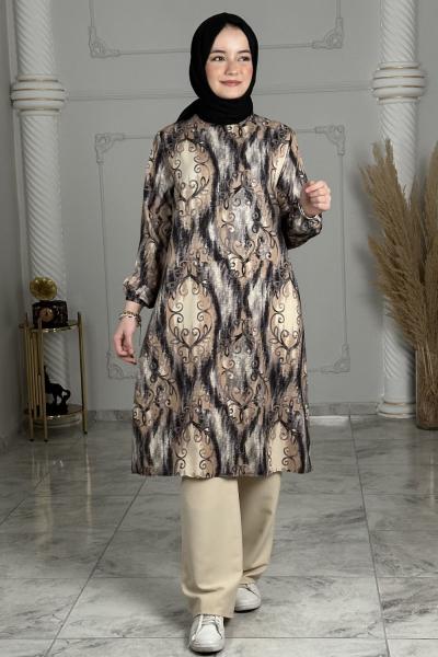 Menekşe Takım Kahverengi