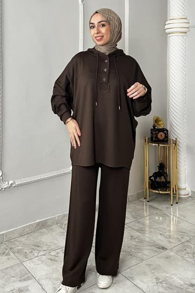 Mine Takım Kahverengi