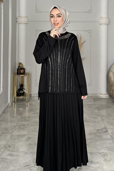 Miray Etekli Takım Siyah