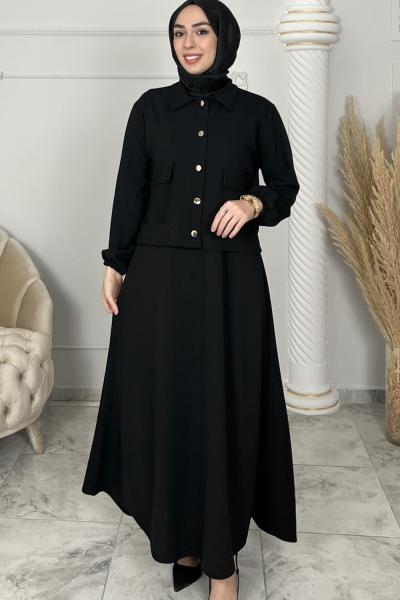 Oya Etekli Takım  Siyah