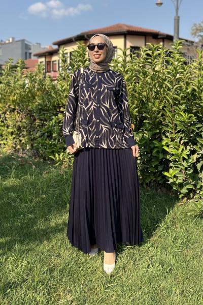 Sarmaşık Takım Lacivert