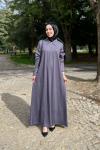Saye Elbise  Gri
