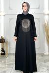 Selma Abiye Elbise  Siyah
