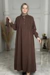 Sude Elbise  Kahverengi