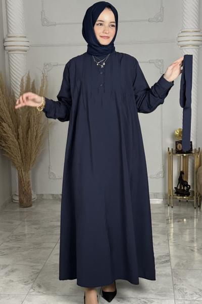 Sude Elbise  Lacivert