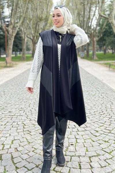 Yelda Yelek Siyah