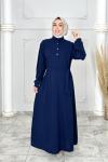 Yeşim Elbise  Lacivert