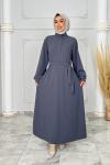 Yeşim Elbise  Gri