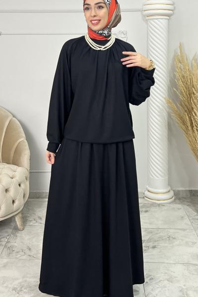 Zerrin Etekli Takım Siyah