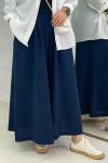 BAGGY ETEK PANTOLON - LACİVERT
