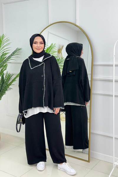 DOĞA TRİKO TAKIM - SİYAH