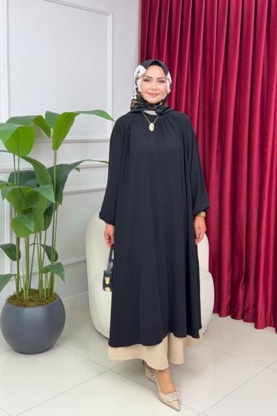 IRMAK TUNİK - SİYAH