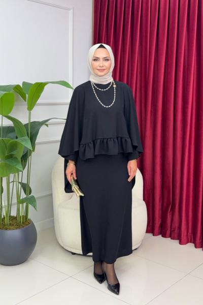 LOLA ETEKLİ TAKIM - SİYAH