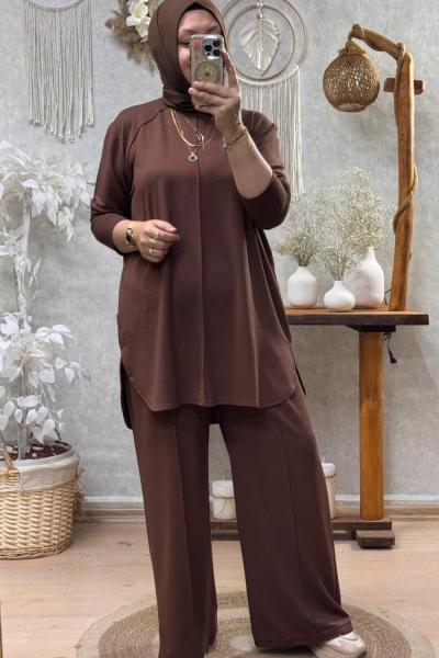 ALİNA SPOR TAKIM  Kahverengi