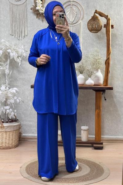 ALİNA SPOR TAKIM  Saks Mavisi