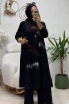 AMATİS MAXİ BOY TUNİK TAKIM Siyah