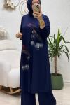 AMATİS MAXİ BOY TUNİK TAKIM Lacivert