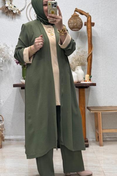 AURORA 3 LÜ TAKIM Haki