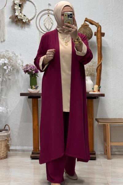 AURORA 3 LÜ TAKIM Vişne