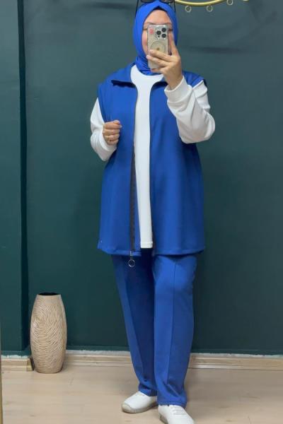 COOL 3 LÜ TAKIM Saks Mavisi