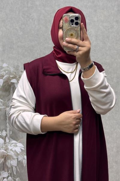 COOL 3 LÜ TAKIM Bordo