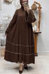ELENİ ABAYA FERACE Kahverengi