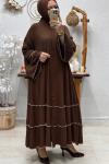 ELENİ ABAYA FERACE Kahverengi