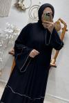 ELENİ ABAYA FERACE Siyah