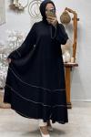 ELENİ ABAYA FERACE Siyah