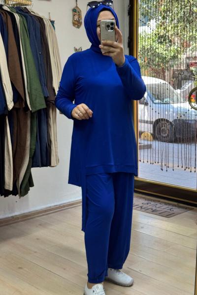 esila takım  Saks Mavisi