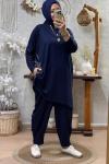 ESİLAY ŞALVAR TAKIM Lacivert