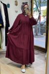 GÜNEŞ ELBİSE  Bordo