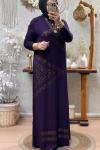 İNCİLA ELBİSE  Mor