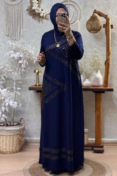 İNCİLA ELBİSE  Lacivert