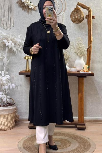 İREMONİ TUNİK Siyah