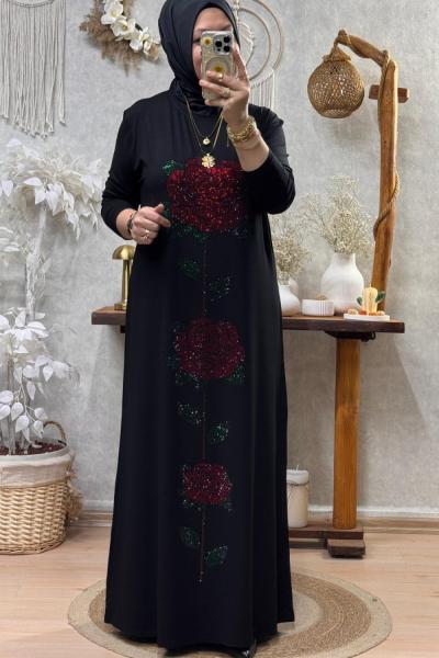 KIRMIZIGÜL ELBİSE  Siyah