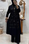 LEYLİ TAŞLI TAKIM Siyah