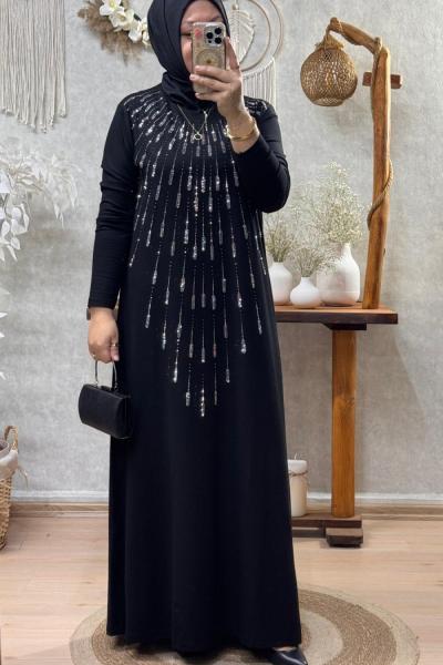 LUCİEN ELBİSE Siyah